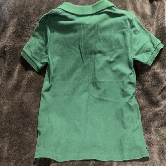POLO RALPH LAUREN GREEN POLO SHIRT. Boys size 6. - Picture 4 of 5